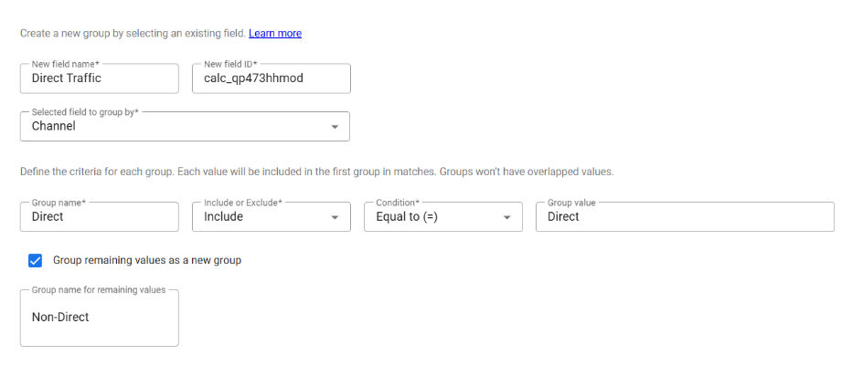 configuring groups